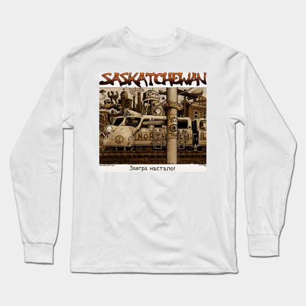 Tourism: Saskatchewan Long Sleeve T-Shirt by Froobius